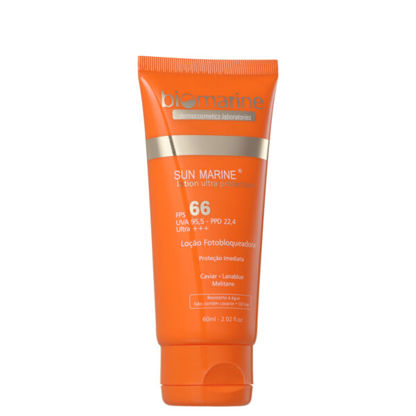 Protetor Solar Biomarine Sun Marine FPS 66 Fotosport 18 Horas Proteção 60ml