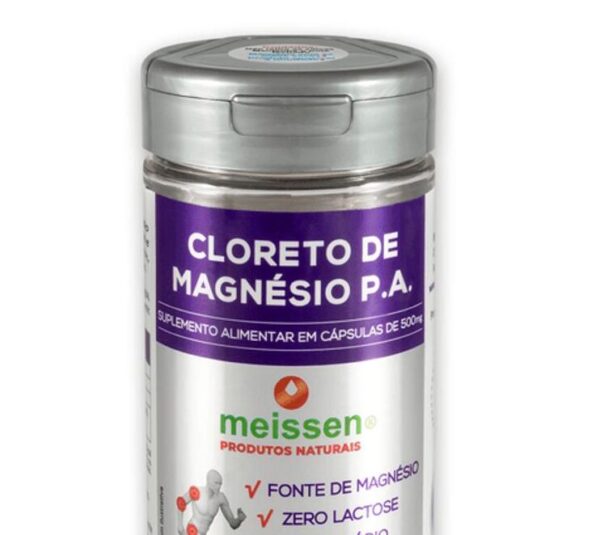 Cloreto Magnésio Meissen 60 cápsulas