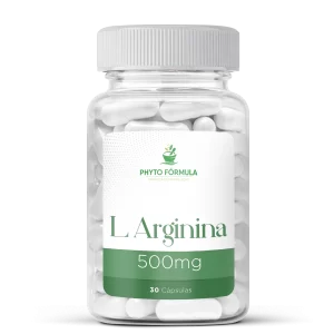 L Arginina 500mg 30 Cápsulas